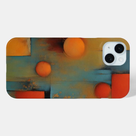 抽象芸術 Case-Mate iPhoneケース (裏面 (横))