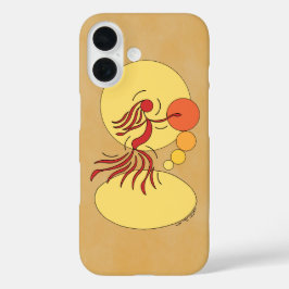 抽象芸術 iPhone 16ケース
