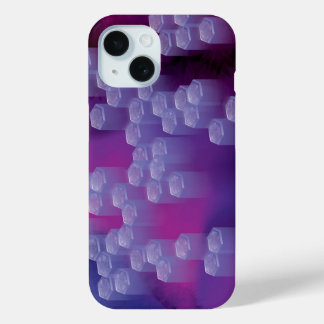 抽象芸術 iPhone 15ケース