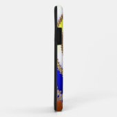 抽象芸術- Fractal Spiral blue yellow Case-Mate iPhoneケース (裏面/右)