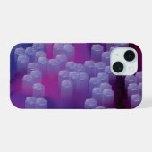 抽象芸術 iPhone 15ケース (裏面横)