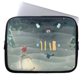 抽象芸術_merry christmas_funda_10 ラップトップスリーブ