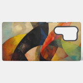 抽象芸術 SAMSUNG GALAXYケース (裏面横)