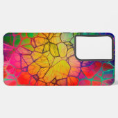 抽象芸術 SAMSUNG GALAXYケース (左側面)