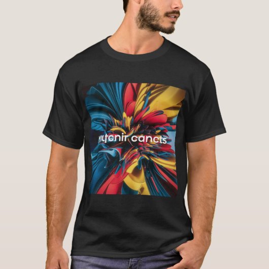 抽象芸術 Tシャツ (正面)