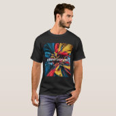 抽象芸術 Tシャツ (正面フル)