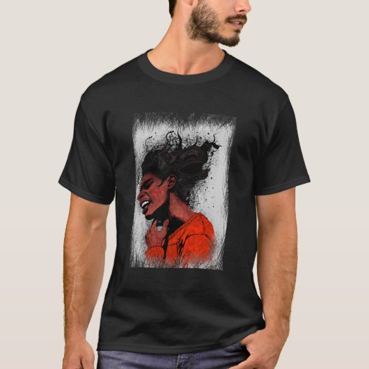 抽象芸術 Tシャツ (正面)