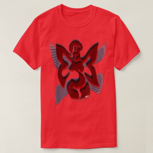 抽象芸術 Tシャツ (デザイン正面)