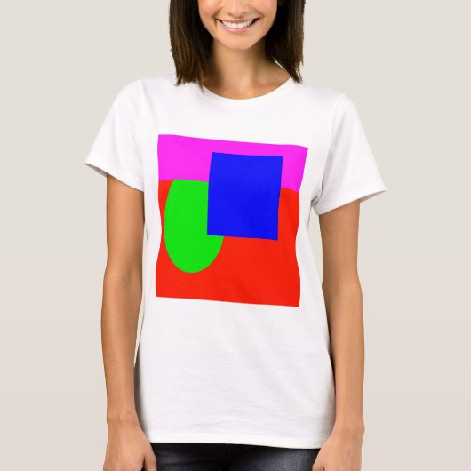 抽象芸術 Tシャツ (正面)