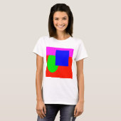 抽象芸術 Tシャツ (正面フル)