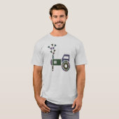 抽象芸術- Tシャツ (正面フル)