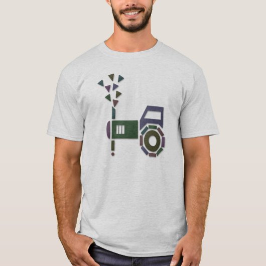 抽象芸術- Tシャツ (正面)