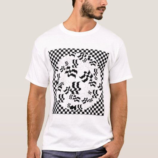 抽象芸術 Tシャツ (正面)