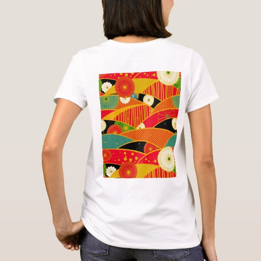 抽象芸術 Tシャツ (裏面)