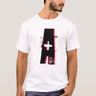 抽象芸術AメンズベーシックTシャツ Tシャツ