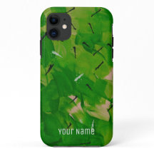 抽象芸術Acrylic iPhoneケース