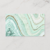 抽象芸術Agate Wishing Well V1ミントID827 エンクロージャーカード (裏面)