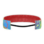 抽象芸術ARtヘッドBAnd アスレチックヘッドバンド (裏面)