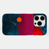 抽象芸術Art iPhoneケース Case-Mate iPhoneケース (裏面 (横))