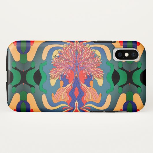 抽象芸術Art iPhone / iPadケース Case-Mate iPhoneケース (裏面(横))