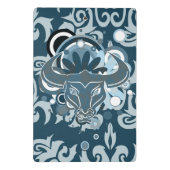 抽象芸術Bullミニクリップボード ミニクリップボード (裏面)