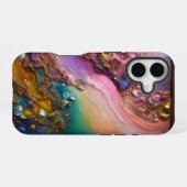 抽象芸術Dreamscape Phoneケース iPhone 16ケース (裏面横)