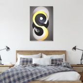 抽象芸術Ensoキャンバス印刷 キャンバスプリント (インサイチュ (寝室))