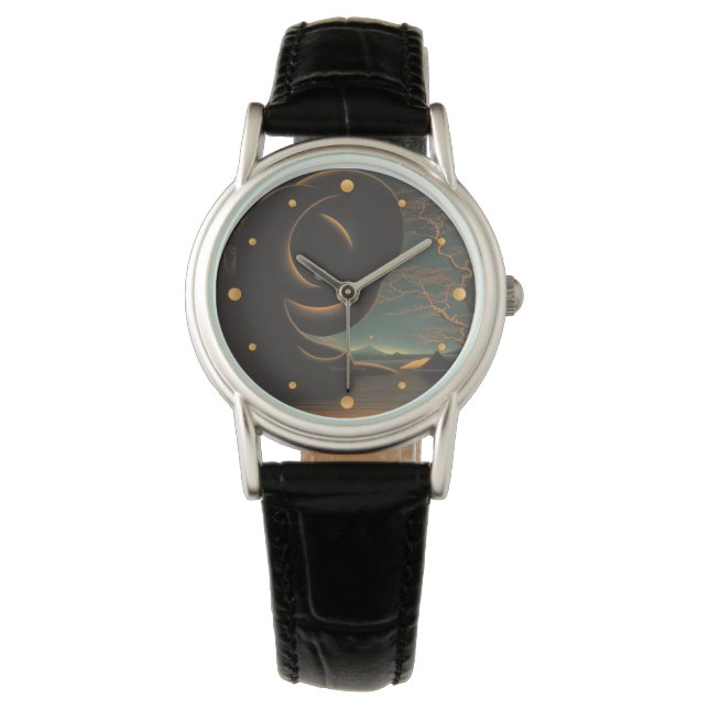 抽象芸術Enso Watch 腕時計 (正面)