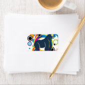 抽象芸術Gorillaラベル ラベル (インサイチュ)