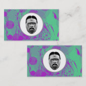 抽象芸術Gorilla名刺 名刺 (正面/裏面)