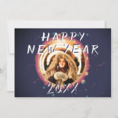 抽象芸術Happy New Year 2023写真 シーズンカード (正面)