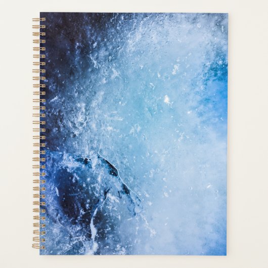 抽象芸術Iceアートフォト プランナー手帳 (正面)