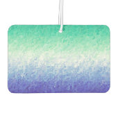 抽象芸術MLMメンズラブメンズプライド旗 カーエアーフレッシュナー (裏面)