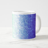 抽象芸術MLMメンズラブメンズプライド旗 ジャンボコーヒーマグカップ (正面右)