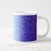 抽象芸術MLMメンズラブメンズプライド旗 ジャンボコーヒーマグカップ (右)