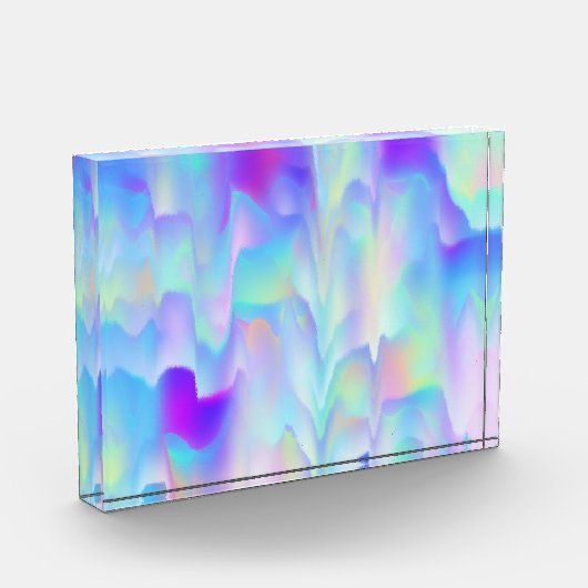 抽象芸術Northern Lightsフォトブロック フォトブロック (左)