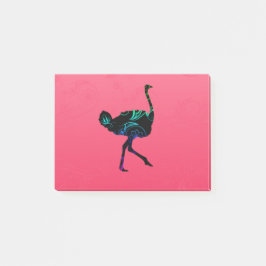 抽象芸術Ostrich Post-it®に関する注意事項 ポストイット
