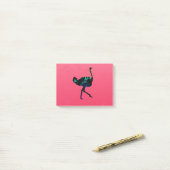 抽象芸術Ostrich Post-it®に関する注意事項 ポストイット (デスク上)