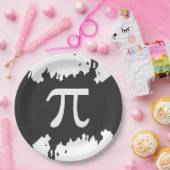 抽象芸術Piシンボル紙プレート ペーパープレート (パーティー)