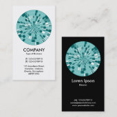 抽象芸術Piホイール05 名刺 (正面/裏面)