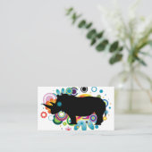 抽象芸術Rhinoの名刺 名刺 (スタンド正面)