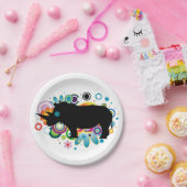 抽象芸術Rhino紙プレート ペーパープレート (パーティー)