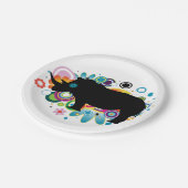 抽象芸術Rhino紙プレート ペーパープレート (アングル)