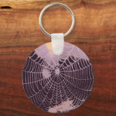 抽象芸術Spider Web キーホルダー (正面)