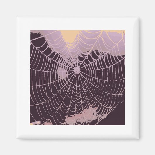抽象芸術Spider Web マグネット (正面)