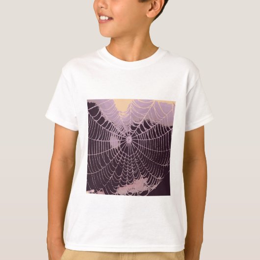 抽象芸術Spider Web Tシャツ (正面)