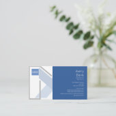 抽象芸術Structure Architectビジネス・カード 名刺 (スタンド正面)