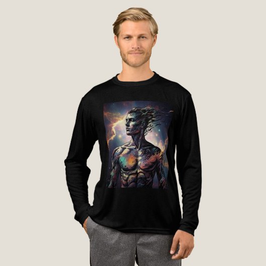抽象芸術Tシャツ トライブレンドＴシャツ (正面全体)