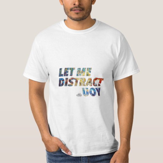 抽象芸術Tシャツ – Let Me Disactact You Tシャツ (正面)