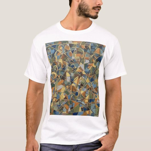 抽象芸術Tシャツ Tシャツ (正面)